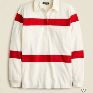 J. Crew relaxed rugby t-shirt in heavy jersey